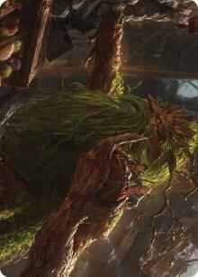 Magic: The Gathering - Art Series: Universes Beyond: The Lord of the Rings: Tales of Middle-earth - Treebeard, Gracious Host Art Card - Special - Normal