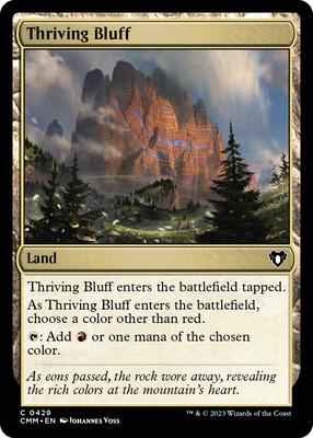 Magic: The Gathering - Commander Masters - Thriving Bluff - Normal