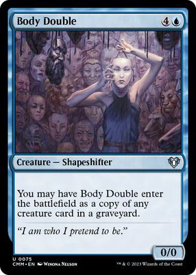 Magic: The Gathering - Commander Masters - Body Double - Normal