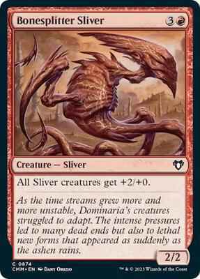 Magic: The Gathering - Commander Masters - Bonesplitter Sliver - Normal