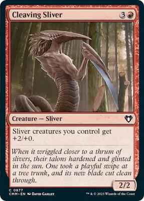 Magic: The Gathering - Commander Masters - Cleaving Sliver - Normal