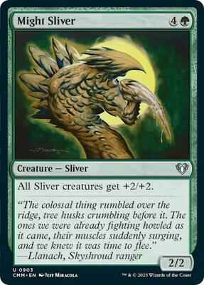 Magic: The Gathering - Commander Masters - Might Sliver - Normal