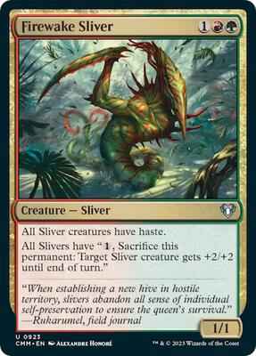Magic: The Gathering - Commander Masters - Firewake Sliver - Normal