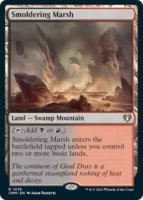 Magic: The Gathering - Commander Masters - Smoldering Marsh - Normal