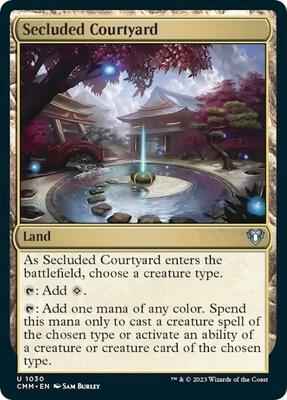 Magic: The Gathering - Commander Masters - Secluded Courtyard - Normal