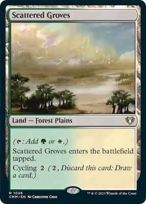 Magic: The Gathering - Commander Masters - Scattered Groves - Normal