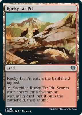 Magic: The Gathering - Commander Masters - Rocky Tar Pit - Normal