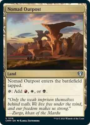 Magic: The Gathering - Commander Masters - Nomad Outpost - Normal
