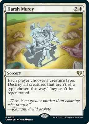 Magic: The Gathering - Commander Masters - Harsh Mercy - Normal