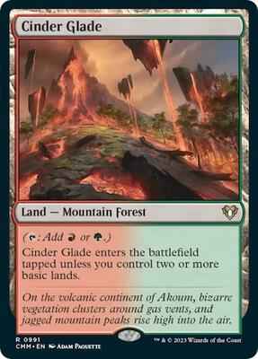 Magic: The Gathering - Commander Masters - Cinder Glade - Normal