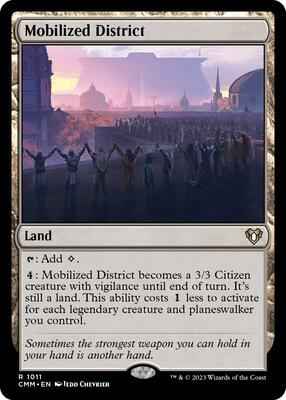 Magic: The Gathering - Commander Masters - Mobilized District - Normal