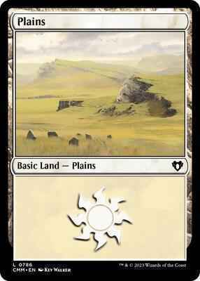 Magic: The Gathering - Commander Masters - Plains (0786) - Normal