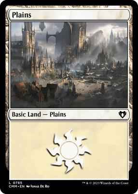 Magic: The Gathering - Commander Masters - Plains (0785) - Normal
