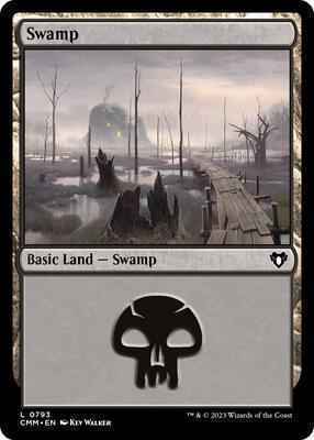 Magic: The Gathering - Commander Masters - Swamp (0793) - Normal