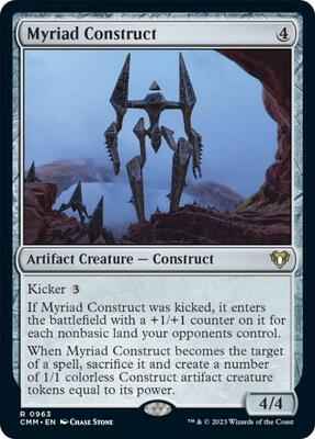 Magic: The Gathering - Commander Masters - Myriad Construct - Normal