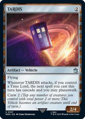 Magic: The Gathering - Universes Beyond: Doctor Who - TARDIS - Normal