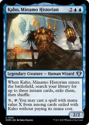 Magic: The Gathering - Commander Masters - Kaho, Minamo Historian - Normal