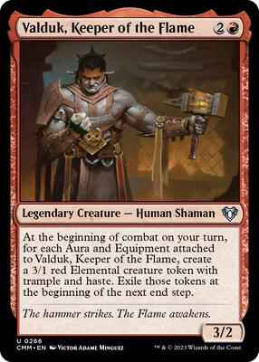 Magic: The Gathering - Commander Masters - Valduk, Keeper of the Flame - Normal
