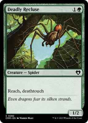 Magic: The Gathering - Commander Masters - Deadly Recluse - Normal