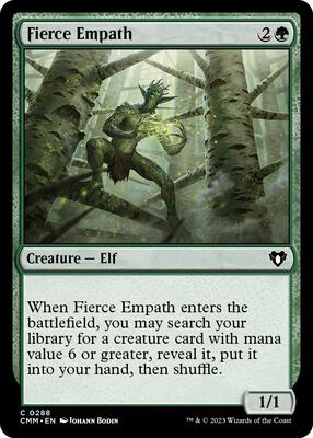 Magic: The Gathering - Commander Masters - Fierce Empath - Normal