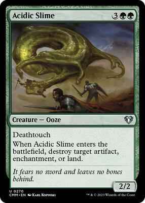 Magic: The Gathering - Commander Masters - Acidic Slime - Normal