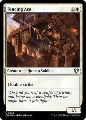 Magic: The Gathering - Commander Masters - Fencing Ace - Normal