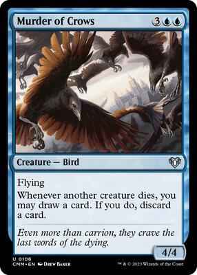Magic: The Gathering - Commander Masters - Murder of Crows - Normal
