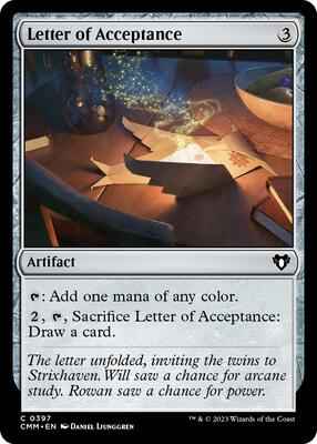 Magic: The Gathering - Commander Masters - Letter of Acceptance - Normal