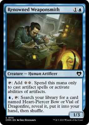 Magic: The Gathering - Commander Masters - Renowned Weaponsmith - Normal