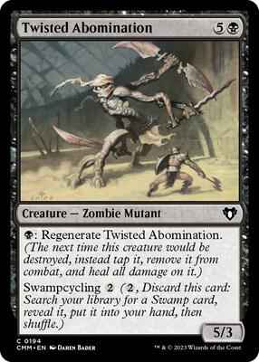 Magic: The Gathering - Commander Masters - Twisted Abomination - Normal