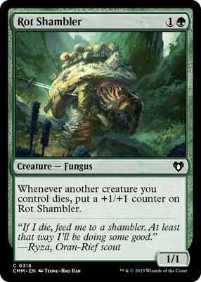 Magic: The Gathering - Commander Masters - Rot Shambler - Normal