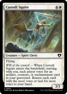 Magic: The Gathering - Commander Masters - Custodi Squire - Normal