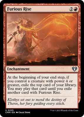 Magic: The Gathering - Commander Masters - Furious Rise - Normal