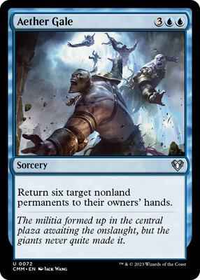 Magic: The Gathering - Commander Masters - Aether Gale - Normal