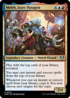 Magic: The Gathering - Commander Masters - Melek, Izzet Paragon - Normal