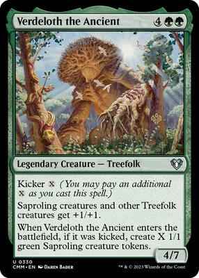 Magic: The Gathering - Commander Masters - Verdeloth the Ancient - Normal