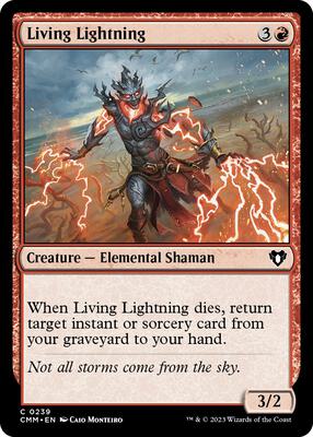 Magic: The Gathering - Commander Masters - Living Lightning - Normal
