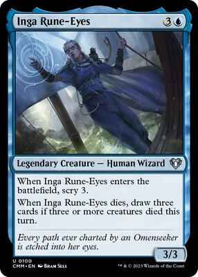 Magic: The Gathering - Commander Masters - Inga Rune-Eyes - Normal