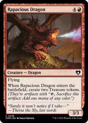 Magic: The Gathering - Commander Masters - Rapacious Dragon - Normal