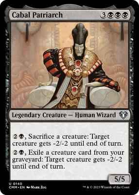 Magic: The Gathering - Commander Masters - Cabal Patriarch - Normal