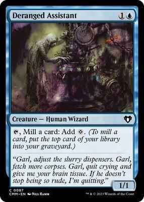 Magic: The Gathering - Commander Masters - Deranged Assistant - Normal