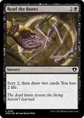 Magic: The Gathering - Commander Masters - Read the Bones - Normal