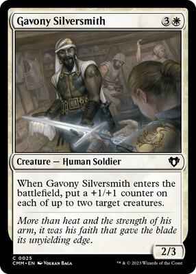 Magic: The Gathering - Commander Masters - Gavony Silversmith - Normal