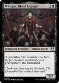 Magic: The Gathering - Commander Masters - Whisper, Blood Liturgist - Normal