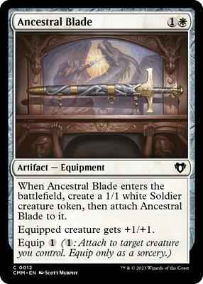 Magic: The Gathering - Commander Masters - Ancestral Blade - Normal