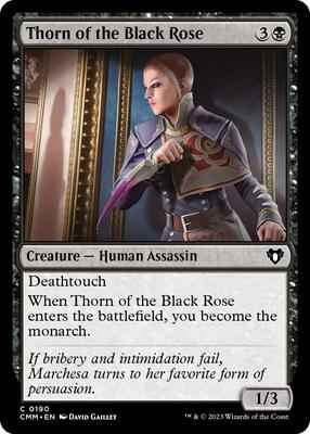 Magic: The Gathering - Commander Masters - Thorn of the Black Rose - Normal