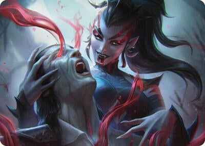 Magic: The Gathering - Art Series: Commander Masters - Exsanguinate Art Card - 17 - Normal