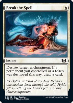 Magic: The Gathering - Wilds of Eldraine - Break the Spell - Foil - Anime Card Craze