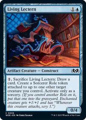 Magic: The Gathering - Wilds of Eldraine - Living Lectern - Normal - Anime Card Craze