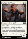 Magic: The Gathering - Wilds of Eldraine - Gallant Pie-Wielder - Foil - Anime Card Craze